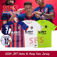 Top Quilty Johor Darul Tazim JDT JERSEY Jersi FOOTBALL SOCCER Sports Jerseys Loose FANS Version S-2X