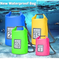 Waterproof Bag PVC Waterproof Bag Swimming Beach Rafting Bag 5L/10L/15L/20L/30L Outdoor Sport Backpa