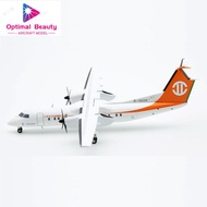 Jcwings 1: 200 Alloy Passenger Airliner Model Lirong Air Dash-8 Chong Eight B-15225 Finished Product