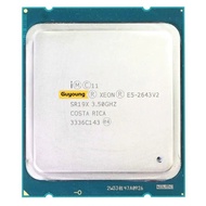 YZX Xeon  E5 2643 V2 E5 2643V2 E5-2643V2 E5-2643 V2  CPU processor SR19X 3.50GHz 6-Cores 25M LGA 2011