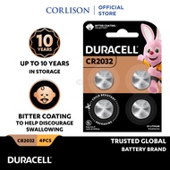 Duracell Specialty CR2032 Lithium Coin Battery 3V pack of 4