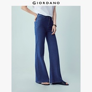 GIORDANO Women Jeans Mid Rise Bootcut Jeans Five-Pocket Slim Fit Fashionable Casual Denim Pants 1341