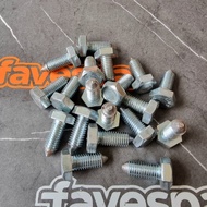 Vespa Super Sprint Vbb Exhaust Bolts Detail