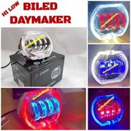 PROJECTOR POYECTOR PROJECTOR PROJECTOR BILED BI LED DAYMAKER SHOOTER LAMP 4 LENS 4D HI LOW WHITE WHI