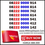 KARTU PERDANA Nomor Cantik TELKOMSEL Simpati 000000 - 0822200000