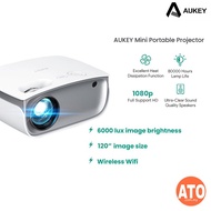 Aukey RD-850 Wireless Wi-Fi Mini Projector with 1080p Resolution Support Smartphone Screen Sync