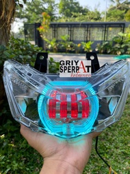 LAMPU DEPAN BEAT DELUXE BEAT LED 2020-2022 BILED PROJIE