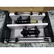 Hub Freehub Cricket Hole 32H Six Bolt Bearings 4 Black SYTE