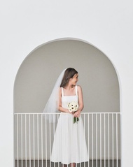 Klara Dress by Klara Love 婚紗，婚紗，極簡婚紗