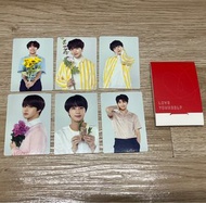 BTS 防彈少年團 Love Yourself tour 小卡 mini photo card 周邊