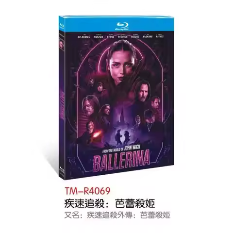 Ballerina (2025) Blu-ray disc：1-Disc Blu-ray disc New Box Set Sealed