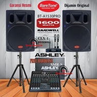 Paket Sound System Speaker Aktif BareTone BT-A1530PRO Model Beta 3