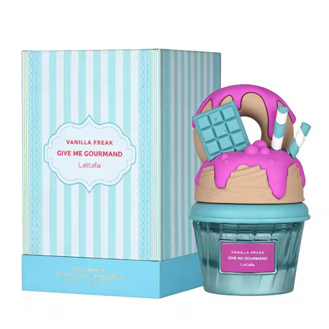 Lattafa Vanilla Freak Eau de Parfum, Give me Gourmand Collection, Unisex, Spray Form, 75ml, Vanilla