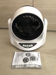 (原價$469) 全新 IMARFLEX  伊瑪牌 9寸 9吋 極龍卷 遙控 強風 循環 風扇 9 inch 9" air circulation fan (with remote controlle