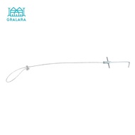 [Gralara] Adjustable Pig Holder Hog Catcher Snare - Cross Handle, Easy to Use 1m/3.3ft