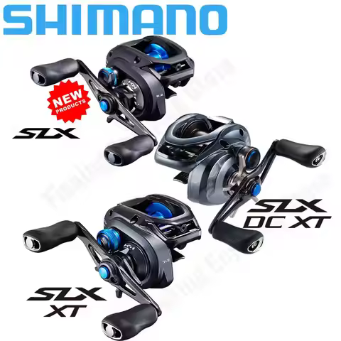 SHIMANO Baitcasting Reel SLX DC XT/SLX XT/SLX Fishing Reel New SVS Infinity braking system 8.2/7.2/6