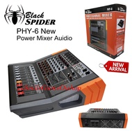 Power Mixer Black Spider PHY-6 New Produk