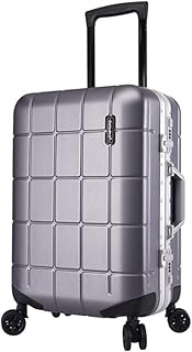 LFSP Luggage Wheels Hardside Suitcase Fashion Business Suitcase With A TSA Lock Lightweight Portable Hard Shell Suitcase Trolley Aluminum Frame Rotating Column Travel Suitcase Mute Multidirectional Wh