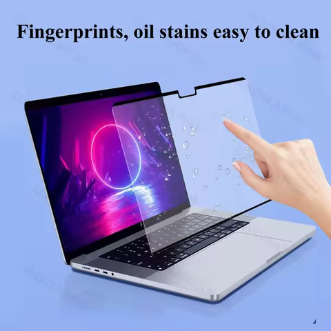 Magnetic HD Screen Protector For Macbook Air 13 M1 A2179 A2337 A2681 Macbook Pro 13 14 15 16 A2289 A