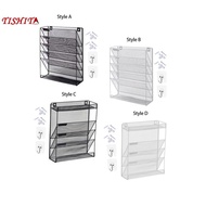 [tishita] Hanging File Holder, Mail Organizer, Magazine Organizer, Space-saving Mesh Structure for C