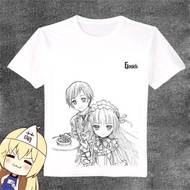 2025 Half-Sleeved gosick Victoria Ligad Brova Jiucheng Yiya Anime T-Shirt Long Short-Sleeved T-Shirt