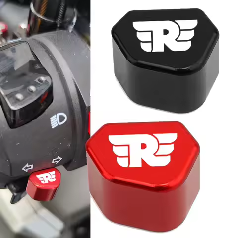 For Royal Enfield Meteor 350 2020 2021 650 Mototcycle CNC Switch Button Turn Signal Switch Key cap