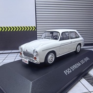 About 10cm 1/43 FSO SYREANA 105 Alloy Car Model