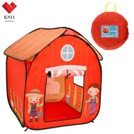 Kids Play Tent Pop Up Barn Play Tent No Installation Foldable Play Tent Portable Playhouse Tent Oxford Cloth Play Tent House  SHOPCYC5623