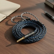 KBEAR ST12 8-Core 4N OFC Silver-Plated Cable, MMCX/2PIN/QDC, for IEMs & HiFi Headphones Kabel KBEAR 