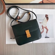 Celine 賽琳 box teen 綠色小號 豆腐包