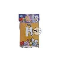 Happy BIRTHDAY BANNER WITH BT21 MOTIF/ BUNTING FLAG BT21 / BANNER MOTIF BT21