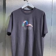 EVISU Men's Printed Wide Short Sleeved T-shirt