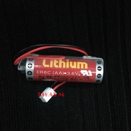 TW11213/ER6C 3.6V (2 Wire 3PIN White Connector) Mitsubishi PLC ER6C (AA) Maxell