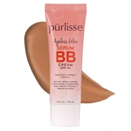 Purlisse Ageless Glow Serum BB Cream SPF 40 Glow BB Cream With SPF Enriched With Bakuchiol Vitamin C