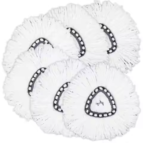 Microfiber Spin Mop Refills for Vileda Triangle Swivel Mops and Vileda Turbo Refill, Vileda EasyWrin