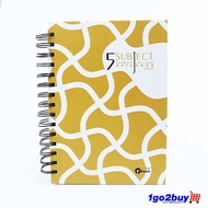 [Ukami] A5 5-Subject Ring Note Book 120's (S8530)