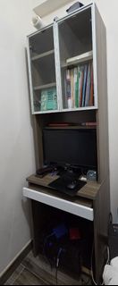 電腦書桌連書櫃