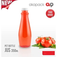 350ml Plastic Bottle Clear JUICE Bottle/ JUICE Bottle/ 50 pcs/