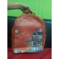 Tas Ransel Gnb GilesNBrooks Preloved Second Cat Kucing