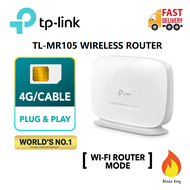 TP-Link TL MR105 TL-MR105 Sim Card Router 300Mbps Wireless N 4G LTE Router