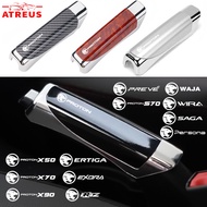Proton Universal Car Hand Brake Cover Protector Carbon Fiber Handbrake Decor Cover Decoration Cover 
