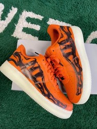 🌺全新100% 四色Nike Air Force 1 07 skeleton qs “orange" 萬聖節限定 夜光 骨骼印花 板鞋 黑橙骨 黑白 白灰 紫色 男女情侶款