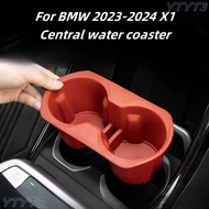 For BMW X1 Cup Holder Protector X1 U11 Chassis Silicone Water Cup Anti-Slip Mat Car Interior Accesso