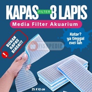 Blue Aquarium Filter Foam | Fish Pond Filter Media | Koi Aquarium Filter | Water Filter Foam | Aquar