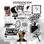 XXXTENTACION Artist Aesthetic Sticker Pack | Waterproof Anti-Fade Sticker XXXTENTACION Sticker
