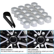 nearbeauty-my Aramox 21mm Wheel Nut Covers Lug Bolt Caps  Protectors Universal Fit for All Standard 
