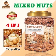mixed nuts daily mixed nuts 4 types Pure mixed nuts trail nuts daily healthy office home snack