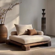 Silent Aesthetics Meditation Meditation Chair Plate Leg Meditation Backrest Chair Silent Style Furni