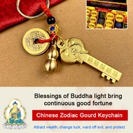 noble Pendant Inviting wealth and blessings Auspicious element Key Pendant Visual effect Decorative 