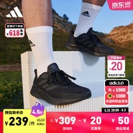 adidas X9000L1 M休闲实用舒适跑步鞋男子阿迪达斯官方轻运动 黑色 42